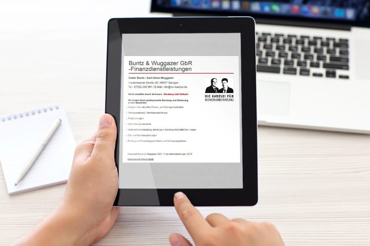 BW Kanzlei – Webdesign