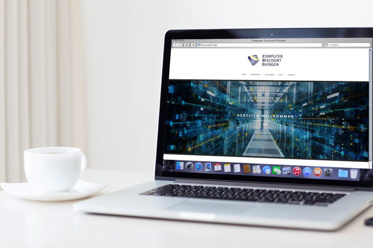 Computer Discount Ehingen – Website, Responsive Webdesign