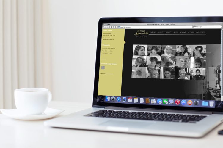 Coiffeur La Makas – Webdesign, Website, Fotografie